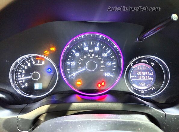 3CZRU6H10KG712562 2019 HONDA HR-V Gray 
