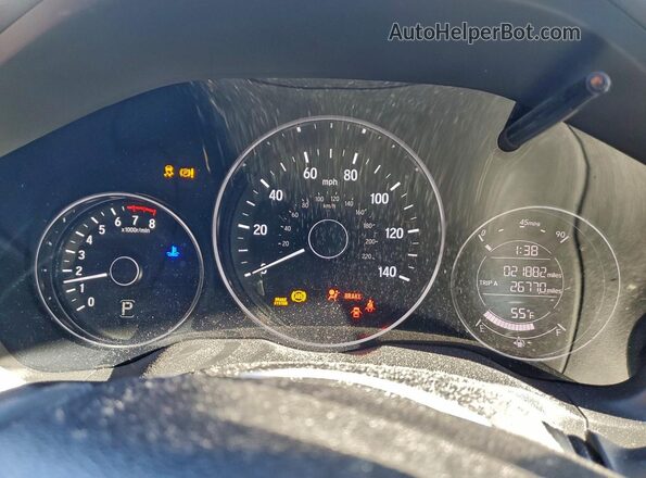 3CZRU6H10KG722525 2019 HONDA HR-V Серебряный 