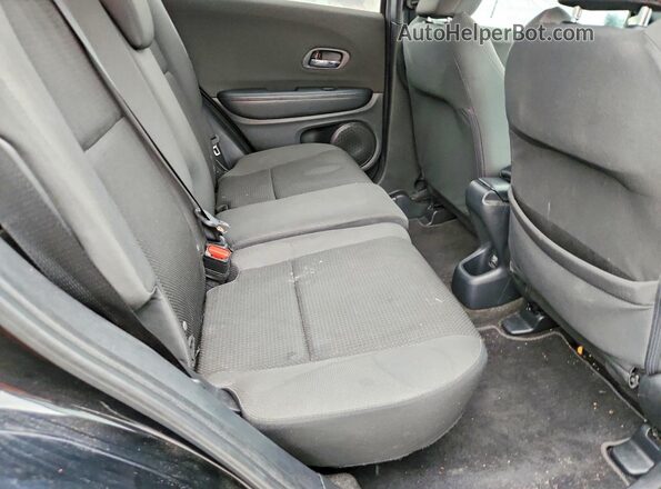 3CZRU6H10NM757233 2022 HONDA HR-V Черный Вид задней части салона