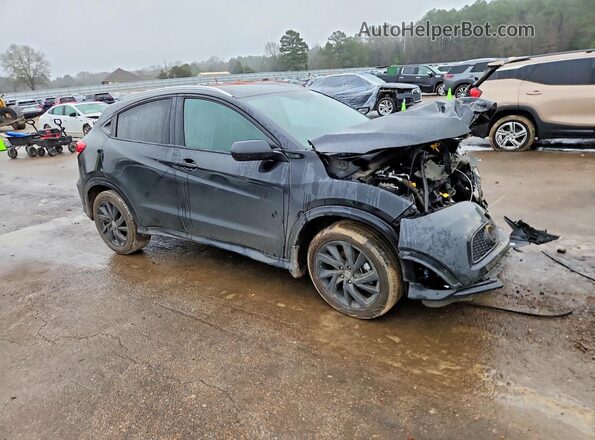 3CZRU6H10NM757233 2022 HONDA HR-V Черный Передняя правая четверть
