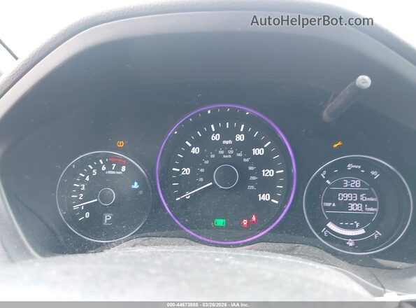 3CZRU6H11KG706625 2019 HONDA HR-V Gray 