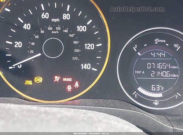 3CZRU6H11MM724269 2021 HONDA HR-V Синий 