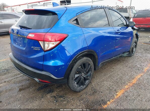 3CZRU6H11MM724269 2021 HONDA HR-V Синий 
