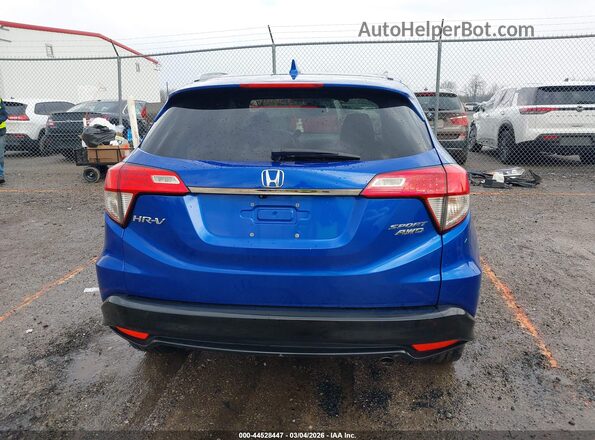 3CZRU6H11MM724269 2021 HONDA HR-V Синий 