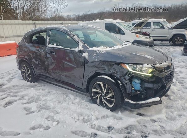 3CZRU6H14KG710281 2019 HONDA HR-V Gray 
