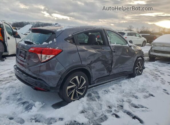 3CZRU6H14KG710281 2019 HONDA HR-V Gray 