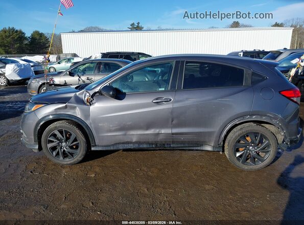 3CZRU6H18MM714824 2021 HONDA HR-V Gray 