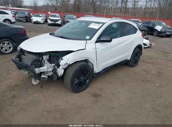 3CZRU6H18MM749945 2021 HONDA HR-V White Vista tres cuartos delantera izquierda