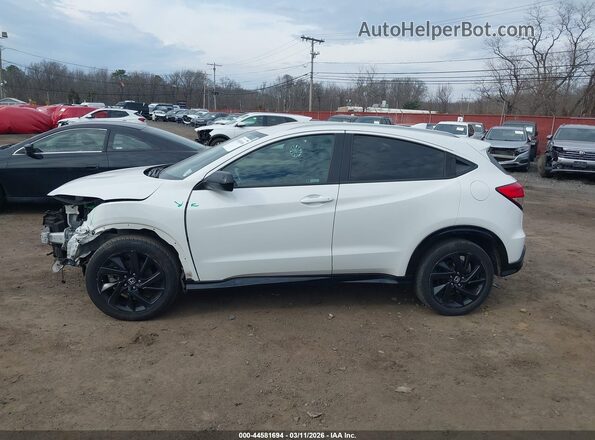 3CZRU6H18MM749945 2021 HONDA HR-V White Vista interior de 360 grados