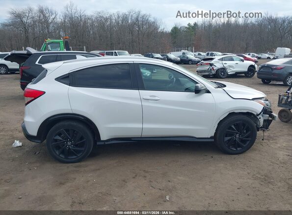 3CZRU6H18MM749945 2021 HONDA HR-V White Vista interior trasera