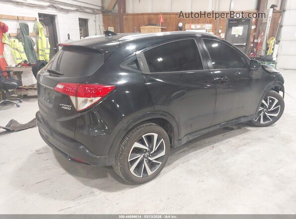 3CZRU6H19LM719545 2020 HONDA HR-V Black Задня права чверть