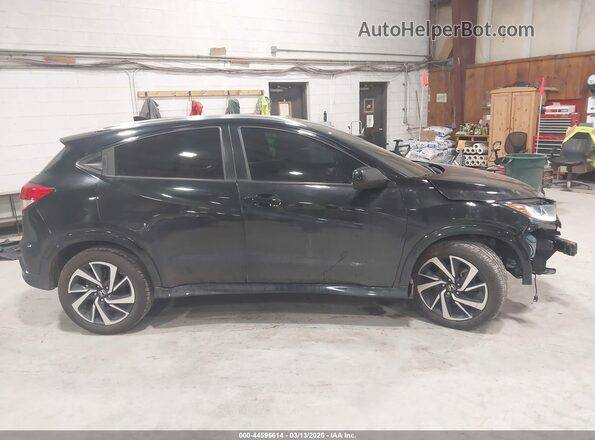 3CZRU6H19LM719545 2020 HONDA HR-V Black Панорамний вид салону 360°