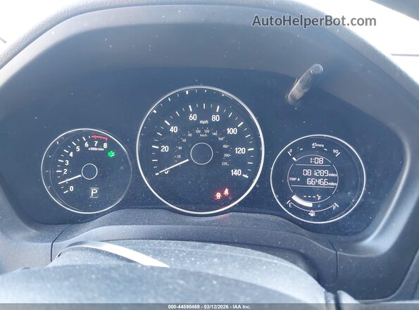 3CZRU6H30KG721022 2019 HONDA HR-V Gray Widok tylnych siedzeń
