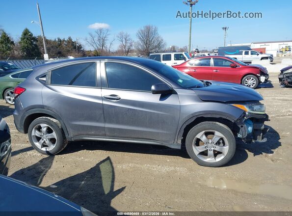 3CZRU6H30KG721022 2019 HONDA HR-V Gray Widok wnętrza z tyłu