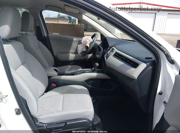 3CZRU6H32JM722995 2018 HONDA HR-V White წინა სალონის ხედი