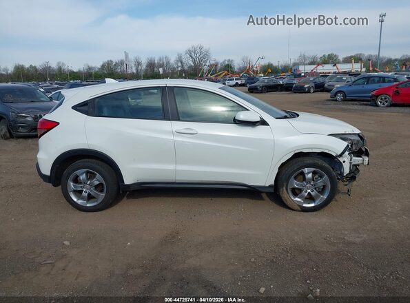 3CZRU6H32JM722995 2018 HONDA HR-V White უკანა სალონის ხედი