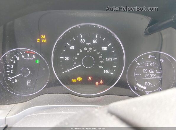 3CZRU6H33MM708141 2021 HONDA HR-V White Вид задніх сидінь