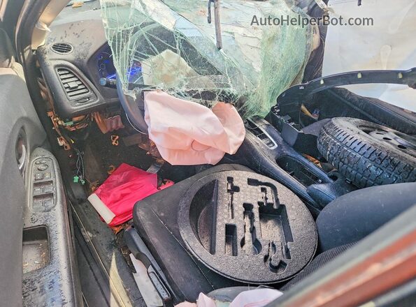 3CZRU6H33MM756285 2021 HONDA HR-V Gray Вид панелі приладів