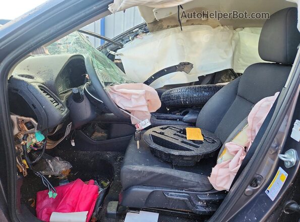 3CZRU6H33MM756285 2021 HONDA HR-V Gray Вид салону спереду