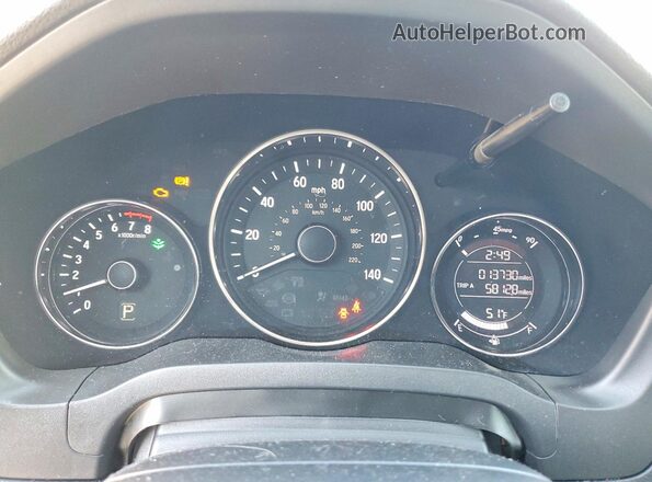 3CZRU6H36KG701860 2019 HONDA HR-V Silver 