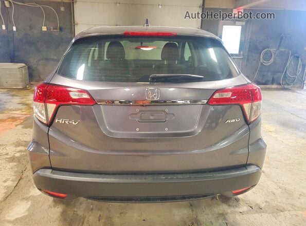 3CZRU6H36MM751100 2021 HONDA HR-V Gray Rear view