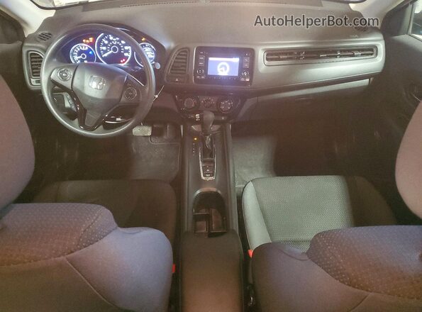 3CZRU6H36MM751100 2021 HONDA HR-V Gray Dashboard view