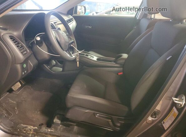 3CZRU6H36MM751100 2021 HONDA HR-V Gray Front interior view