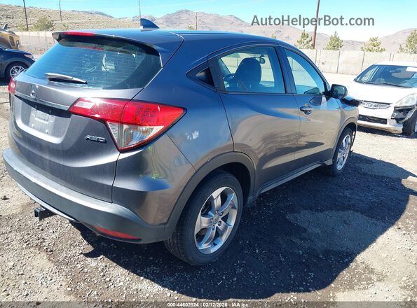 3CZRU6H36MM756149 2021 HONDA HR-V Gray Trasero derecho