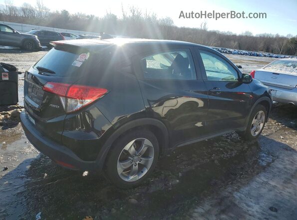 3CZRU6H37MM721314 2021 HONDA HR-V Black Tył prawy
