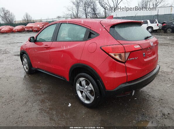 3CZRU6H38HG702341 2017 HONDA HR-V Red Задня ліва чверть