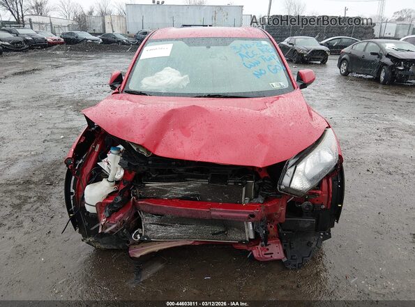 3CZRU6H38HG702341 2017 HONDA HR-V Red Вид щитка приладів
