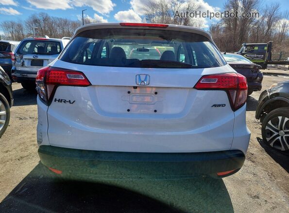 3CZRU6H3XJM717320 2018 HONDA HR-V White უკანა ხედი