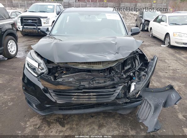 3CZRU6H3XKG715261 2019 HONDA HR-V Black Widok wnętrza z tyłu