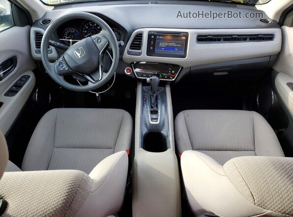 3CZRU6H50JM723595 2018 HONDA HR-V White Widok deski rozdzielczej