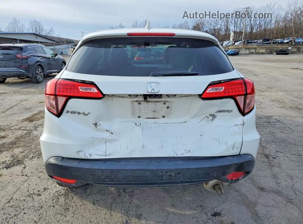 3CZRU6H50JM723595 2018 HONDA HR-V White Widok z tyłu
