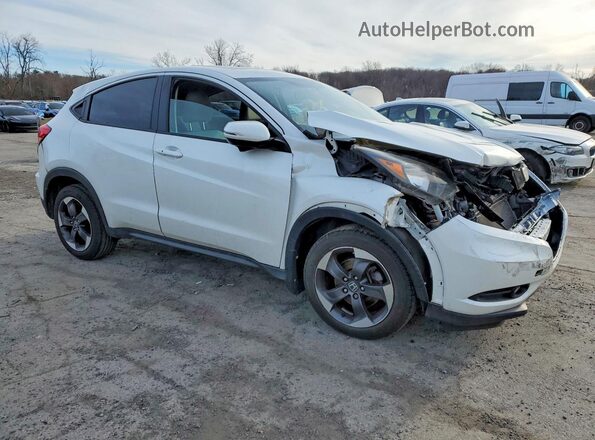 3CZRU6H50JM723595 2018 HONDA HR-V White Przód prawy