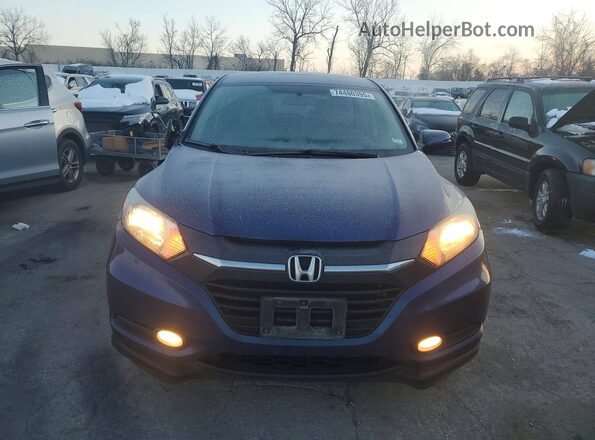 3CZRU6H51HM728542 2017 HONDA HR-V Синий Вид спереди