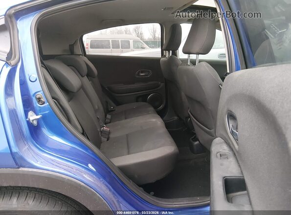 3CZRU6H51NM722512 2022 HONDA HR-V Blue VIN კოდის სტიკერის ხედი