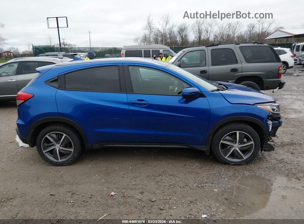 3CZRU6H51NM722512 2022 HONDA HR-V Blue სალონის 360-გრადუსიანი ხედი