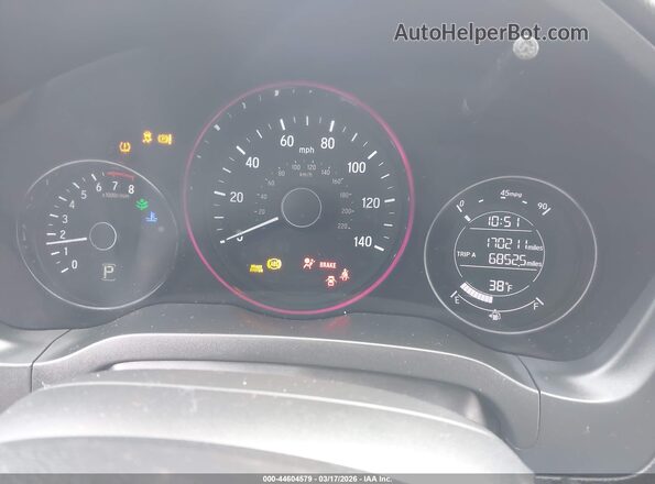3CZRU6H52JM715014 2018 HONDA HR-V Красный Вид задних сидений