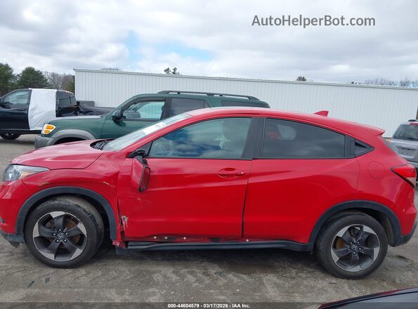 3CZRU6H52JM715014 2018 HONDA HR-V Красный Панорамный вид салона 360°