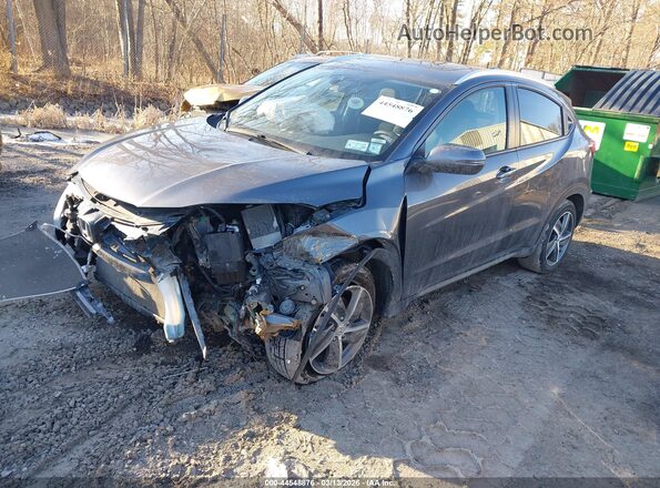 3CZRU6H53NM734841 2022 HONDA HR-V Gray Առջևի ձախ երեք քառորդ տեսարան