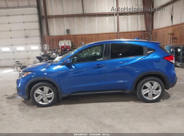 3CZRU6H54LM725238 2020 HONDA HR-V Blue Widok wnętrza 360 stopni