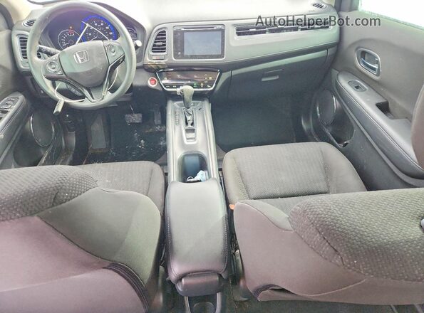 3CZRU6H56JG728010 2018 HONDA HR-V Blue Vista del salpicadero