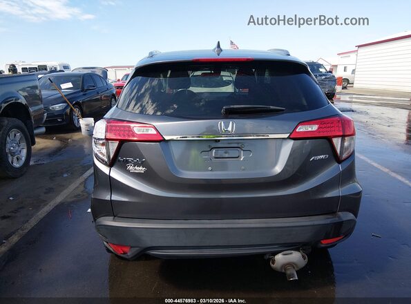 3CZRU6H56MM737411 2021 HONDA HR-V Gray 