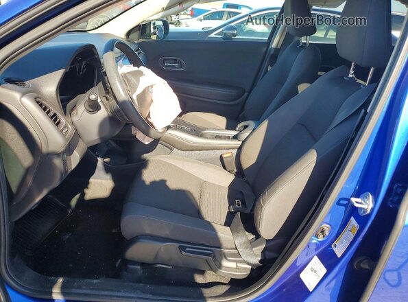 3CZRU6H57MM744481 2021 HONDA HR-V Blue Vista interior delantera