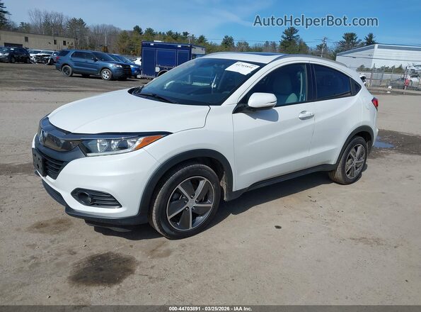 3CZRU6H58MM724773 2021 HONDA HR-V White Przód lewy