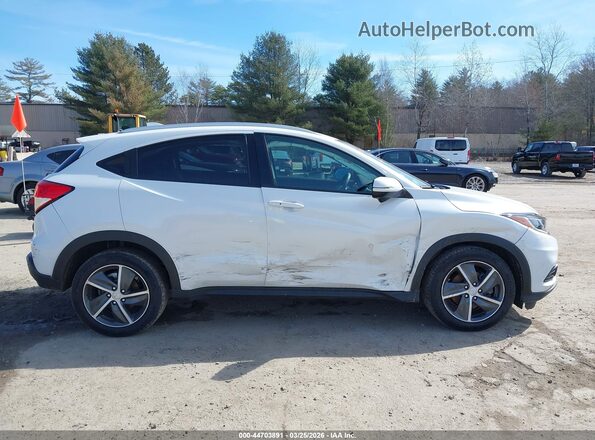 3CZRU6H58MM724773 2021 HONDA HR-V White Widok wnętrza z tyłu