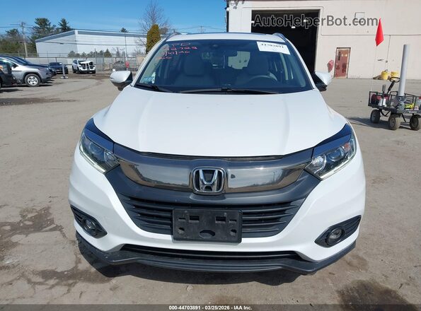 3CZRU6H58MM724773 2021 HONDA HR-V White Widok zestawu wskaźników