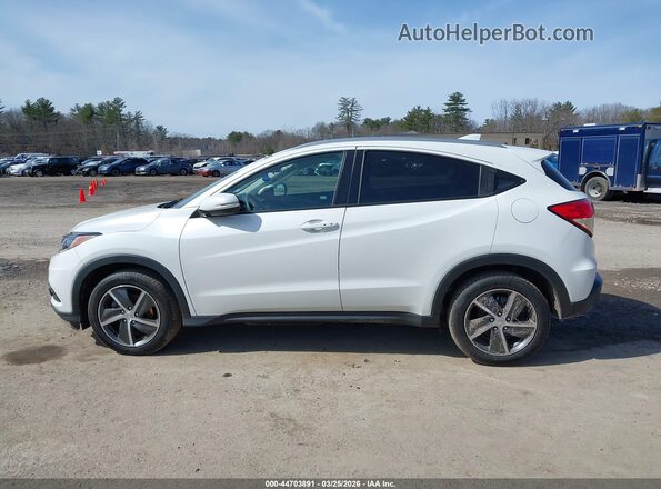 3CZRU6H58MM724773 2021 HONDA HR-V White Widok wnętrza 360 stopni
